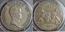 1 Thaler Herzogtum Nassau (1806 - 1866) Silber Wilhelm I. (Nassau)