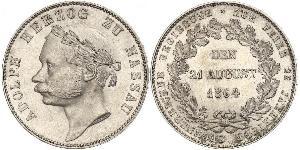 1 Thaler Herzogtum Nassau (1806 - 1866) Silber Adolph (Luxemburg)
