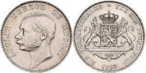 1 Thaler Herzogtum Nassau (1806 - 1866) Silber Adolph (Luxemburg)