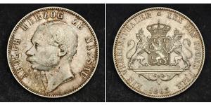 1 Thaler Herzogtum Nassau (1806 - 1866) Silber Adolph (Luxemburg)