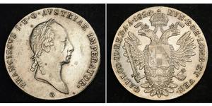 1 Thaler Kaisertum Österreich (1804-1867) Silber Francis II, Holy Roman Emperor (1768 - 1835)