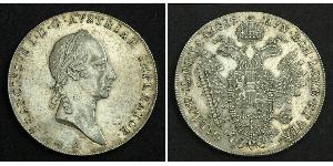 1 Thaler Kaisertum Österreich (1804-1867) Silber Francis II, Holy Roman Emperor (1768 - 1835)