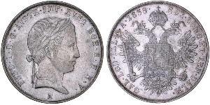 1 Thaler Kaisertum Österreich (1804-1867) Silber Ferdinand I of Austria (1793 - 1875)