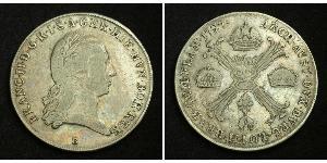1 Thaler Kaisertum Österreich (1804-1867) Silber Francis II, Holy Roman Emperor (1768 - 1835)