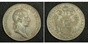 1 Thaler Kaisertum Österreich (1804-1867) Silber Francis II, Holy Roman Emperor (1768 - 1835)