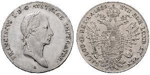1 Thaler Kaisertum Österreich (1804-1867) Silber Francis II, Holy Roman Emperor (1768 - 1835)