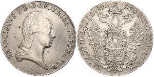 1 Thaler Kaisertum Österreich (1804-1867) Silber Francis II, Holy Roman Emperor (1768 - 1835)