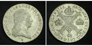 1 Thaler Kaisertum Österreich (1804-1867) Silber Francis II, Holy Roman Emperor (1768 - 1835)