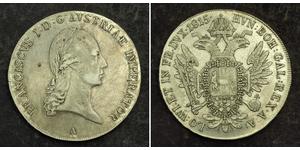 1 Thaler Kaisertum Österreich (1804-1867) Silber Francis II, Holy Roman Emperor (1768 - 1835)