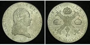 1 Thaler Kaisertum Österreich (1804-1867) Silber Francis II, Holy Roman Emperor (1768 - 1835)