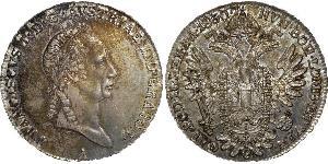 1 Thaler Kaisertum Österreich (1804-1867) Silber Francis II, Holy Roman Emperor (1768 - 1835)