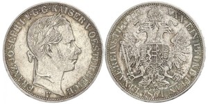 1 Thaler Kaisertum Österreich (1804-1867) Silber Franz Joseph I (1830 - 1916)