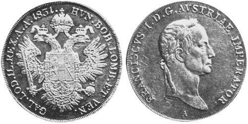 1 Thaler Kaisertum Österreich (1804-1867) Silber 