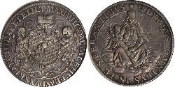 1 Thaler Kurfürstentum Bayern (1623 - 1806) Silber 