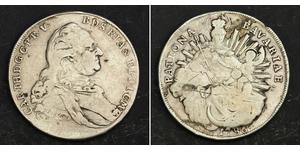 1 Thaler Kurfürstentum Bayern (1623 - 1806) Silber Karl Theodor (Pfalz und Bayern) (1724 - 1799)