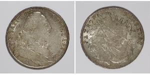 1 Thaler Kurfürstentum Bayern (1623 - 1806) Silber Maximilian III. Joseph (Bayern)(1727 – 1777)
