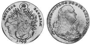 1 Thaler Kurfürstentum Bayern (1623 - 1806) Silber 