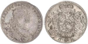 1 Thaler Kurfürstentum Bayern (1623 - 1806) Silber Maximilian III. Joseph (Bayern)(1727 – 1777)