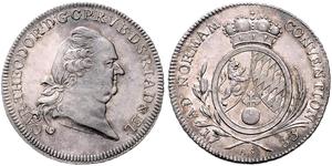1 Thaler Kurfürstentum Bayern (1623 - 1806) Silber 
