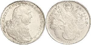 1 Thaler Kurfürstentum Bayern (1623 - 1806) Silber Karl Theodor (Pfalz und Bayern) (1724 - 1799)