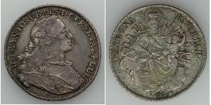 1 Thaler Kurfürstentum Bayern (1623 - 1806) Silber Maximilian III. Joseph (Bayern)(1727 – 1777)
