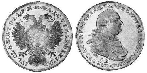 1 Thaler Kurfürstentum Bayern (1623 - 1806) Silber 