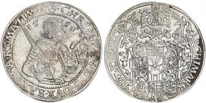 1 Thaler Kurfürstentum Sachsen (1356 - 1806) Silber 