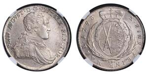 1 Thaler Kurfürstentum Sachsen (1356 - 1806) Silber Friedrich August I. (Sachsen)