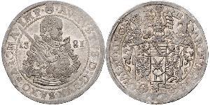 1 Thaler Kurfürstentum Sachsen (1356 - 1806) Silber 