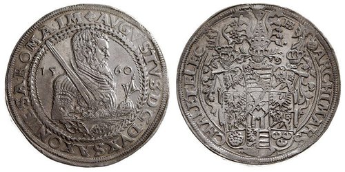 1 Thaler Kurfürstentum Sachsen (1356 - 1806) Silber 