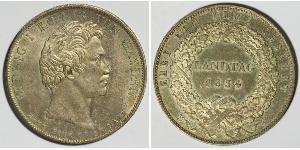 1 Thaler Königreich Bayern (1806 - 1918) Silber Ludwig I. (Bayern)(1786 – 1868)