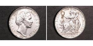 1 Thaler Königreich Bayern (1806 - 1918) Silber Ludwig II. (Bayern)(1845 – 1886)