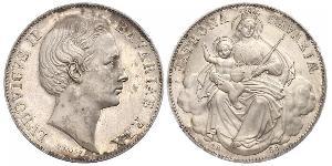 1 Thaler Königreich Bayern (1806 - 1918) Silber Ludwig II. (Bayern)(1845 – 1886)