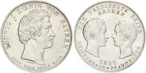 1 Thaler Königreich Bayern (1806 - 1918) Silber 