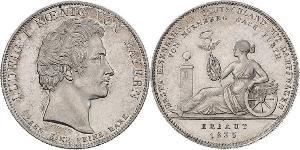 1 Thaler Königreich Bayern (1806 - 1918) Silber Ludwig I. (Bayern)(1786 – 1868)