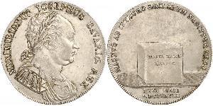 1 Thaler Königreich Bayern (1806 - 1918) Silber Maximilian I. Joseph (Bayern) (1756 - 1825)