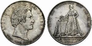 1 Thaler Königreich Bayern (1806 - 1918) Silber Ludwig I. (Bayern)(1786 – 1868)