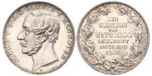 1 Thaler Königreich Hannover (1814 - 1866) Silber Georg V. (Hannover) (1819 - 1878)