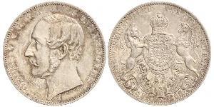 1 Thaler Königreich Hannover (1814 - 1866) Silber Georg V. (Hannover) (1819 - 1878)