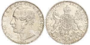 1 Thaler Königreich Hannover (1814 - 1866) Silber Georg V. (Hannover) (1819 - 1878)