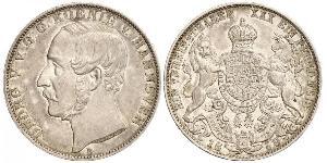 1 Thaler Königreich Hannover (1814 - 1866) Silber Georg V. (Hannover) (1819 - 1878)