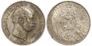 1 Thaler Königreich Preußen (1701-1918) Silber Wilhelm I, German Emperor (1797-1888)