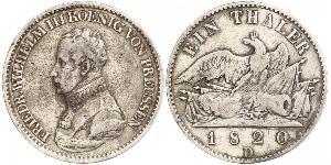 1 Thaler Königreich Preußen (1701-1918) Silber Friedrich Wilhelm III (1770 -1840)