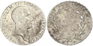 1 Thaler Königreich Preußen (1701-1918) Silber Friedrich Wilhelm III (1770 -1840)