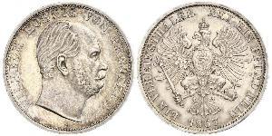 1 Thaler Königreich Preußen (1701-1918) Silber Wilhelm I, German Emperor (1797-1888)