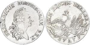 1 Thaler Königreich Preußen (1701-1918) Silber Friedrich II. (Preußen) (1712 – 1786)
