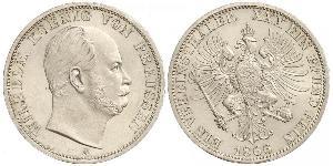 1 Thaler Königreich Preußen (1701-1918) Silber Wilhelm I, German Emperor (1797-1888)