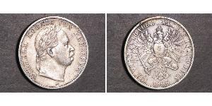 1 Thaler Königreich Preußen (1701-1918) Silber Wilhelm I, German Emperor (1797-1888)