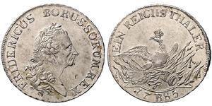 1 Thaler Königreich Preußen (1701-1918) Silber Friedrich II. (Preußen) (1712 – 1786)