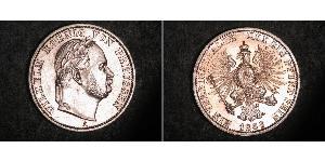 1 Thaler Königreich Preußen (1701-1918) Silber Wilhelm I, German Emperor (1797-1888)